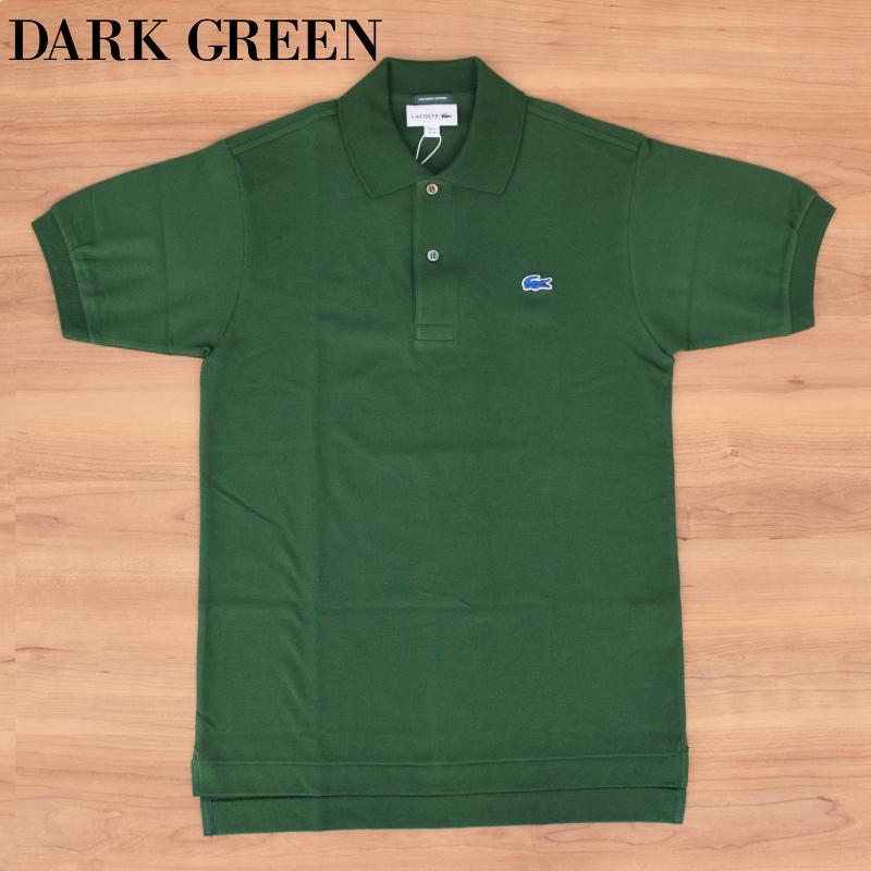 【限定品】LACOSTE ポロシャツ US Sサイズ LACOSTE（ラコステ） EXCLUSIVE 70s復刻モデル S/S 70's DROP TAIL
