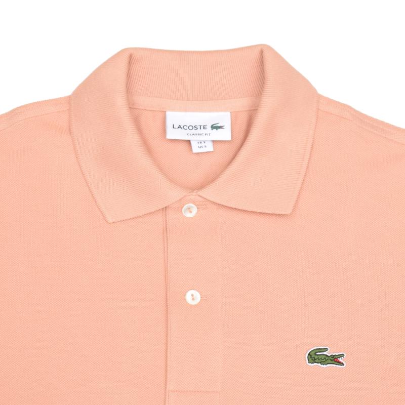 FRANCE LACOSTE(直輸入フランスラコステ) #L1212 S/S PIQUE POLOSHIRTS(半袖 鹿の子 ポロシャツ) LATTE(ZIH)_1