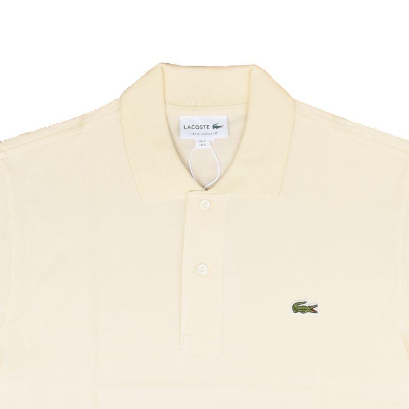 FRANCE LACOSTE(直輸入フランスラコステ) #L1212 S/S PIQUE POLOSHIRTS(半袖 鹿の子 ポロシャツ) NATUREL CLAIR (ECRU) (056)_1