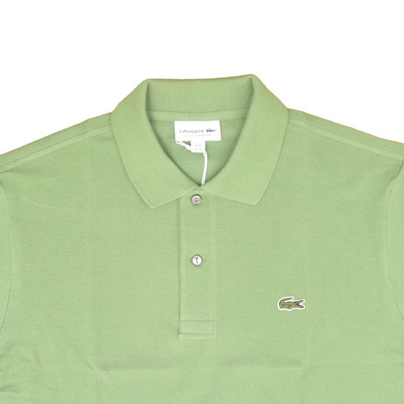 FRANCE LACOSTE(直輸入フランスラコステ) #L1212 S/S PIQUE POLOSHIRTS(半袖 鹿の子 ポロシャツ) MACHE (LT.GREEN) (02M)_1