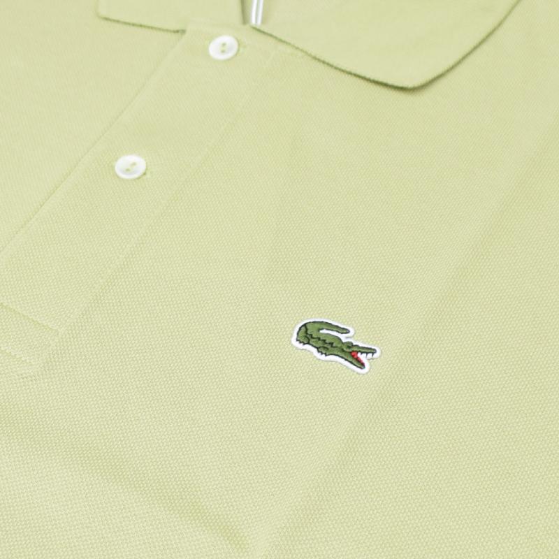 FRANCE LACOSTE(直輸入フランスラコステ) #L1212 S/S PIQUE POLOSHIRTS(半袖 鹿の子 ポロシャツ) BOULEAU (LIME) (UYB)_2