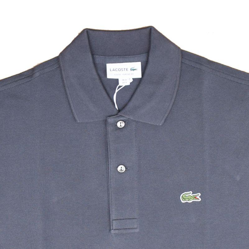 FRANCE LACOSTE(直輸入フランスラコステ) #L1212 S/S PIQUE POLOSHIRTS(半袖 鹿の子 ポロシャツ) GRAPHITE (F.GREY) (S5T)_1