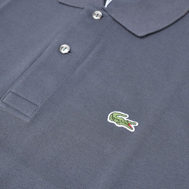 FRANCE LACOSTE(直輸入フランスラコステ) #L1212 S/S PIQUE POLOSHIRTS(半袖 鹿の子 ポロシャツ) GRAPHITE (F.GREY) (S5T)_2