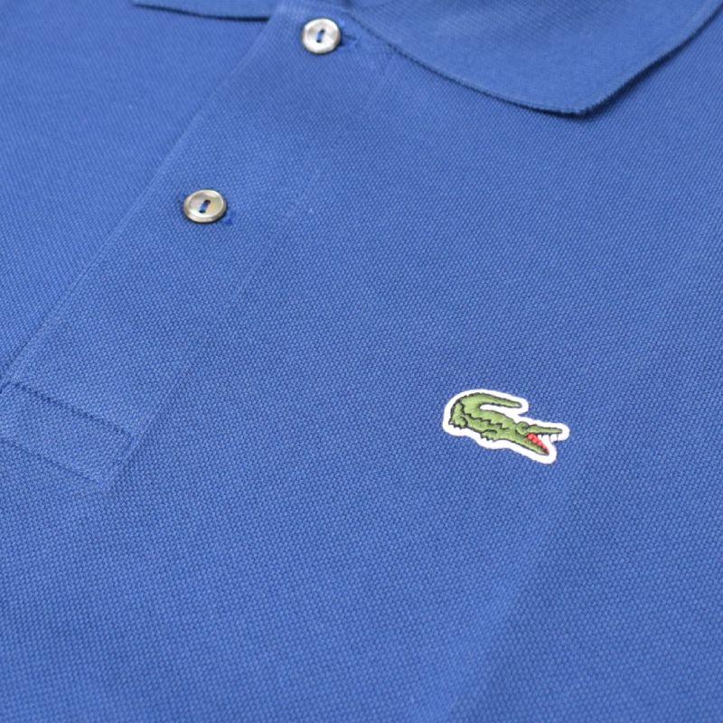 FRANCE LACOSTE(直輸入フランスラコステ) #L1212 S/S PIQUE POLOSHIRTS(半袖 鹿の子 ポロシャツ) METHYLENE (INDIGO) (F9F)_2