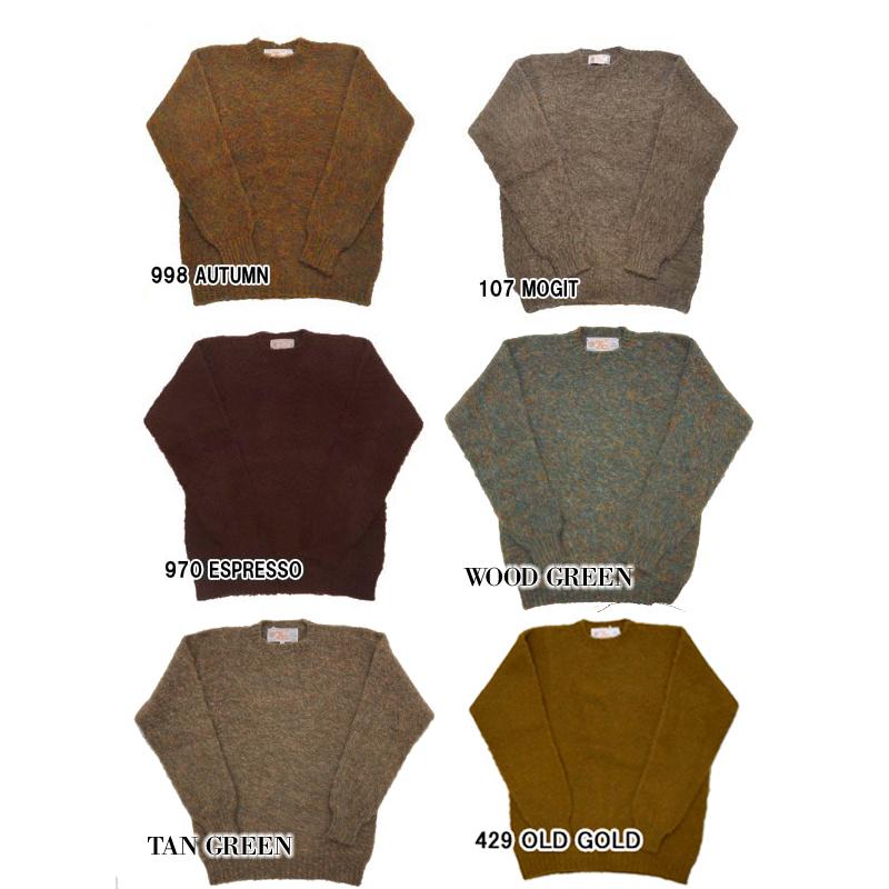 PETER BLANCE(ピーターバランス/ブランス) 【made in SCOTLAND】SHETLAND CREWNECK SWEATER(シェットランドクルーネックセーター) SHAGGY DOG "シャギードッグ"｜septis｜03