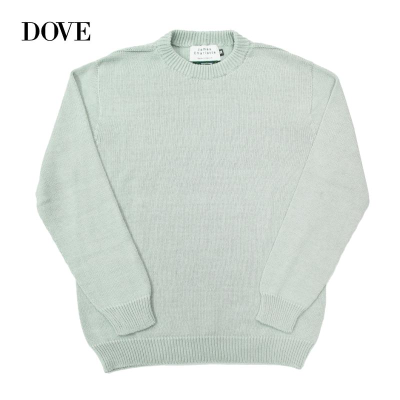 JAMES CHARLOTTE(ジェームスシャルロット) × SEPTIS【MADE IN ENGLAND】 CREW NECK COTTON SWEATER(イギリス製 クルーネック コットン セーター)｜septis｜10