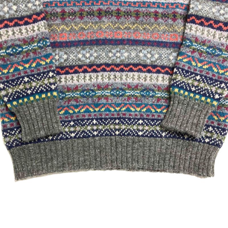 JAMIESON'S(ジャミーソンズ)【MADE IN ENGLAND】 ALL OVER FAIRISLE CREW NECK SWEATER(イギリス製 フェアアイル柄 クルーネックセーター)｜septis｜14