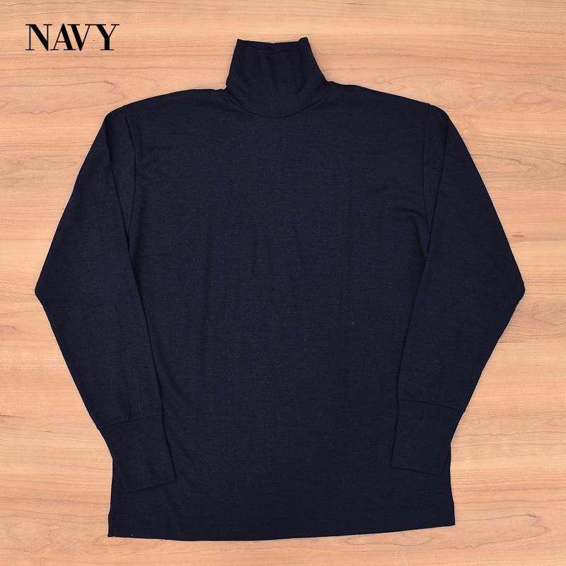 gicipi（ジチピ） 【MADE IN ITALY】 WOOL/SILK SOFT TURTLE NECK