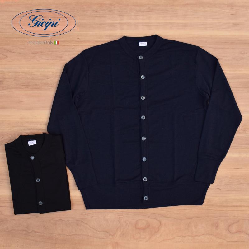 gicipi GICIPI(ジチピ) 【MADE IN ITALY】 WOOL/SILK CREW NECK  