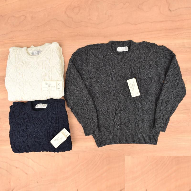 ATHENA DESIGNS(アテナデザイン)【MADE IN IRELAND】 ARAN ATHENA DESIGNS(アテナデザイン)【MADE IN IRELAND】 ARAN