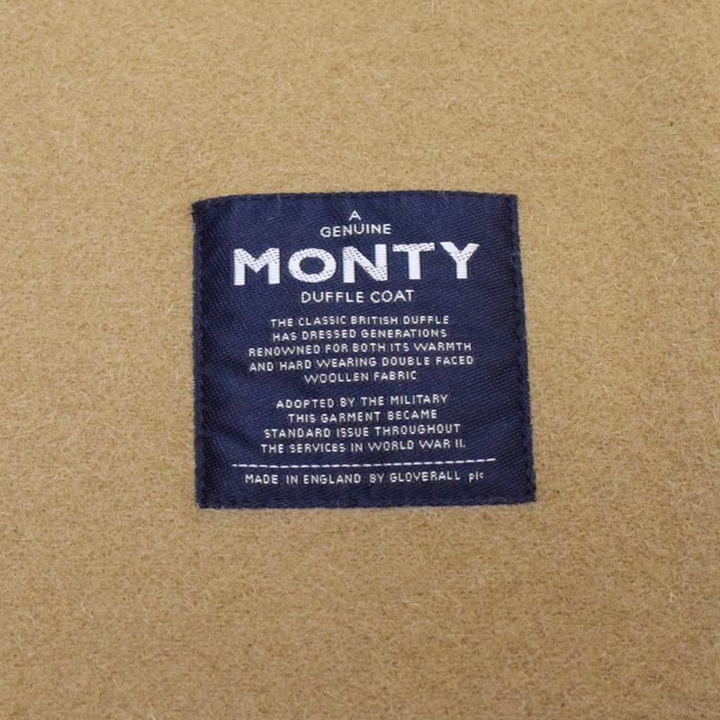 GLOVERALL(グローバーオール) DUFFLE COAT(ダッフルコート) MONTY(モンティ)の画像