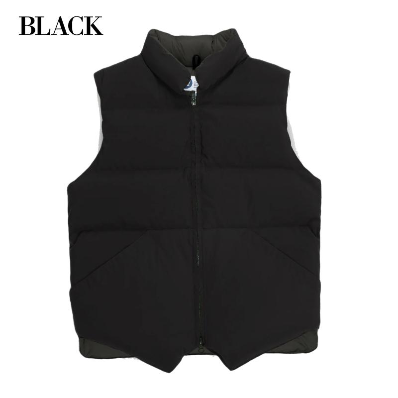 美品★クレセントダウンワークス ダウンベスト M ブラック 黒 NBNW Crescent Down Works（クレセントダウンワークス） NORTH BY NORTHWEST
