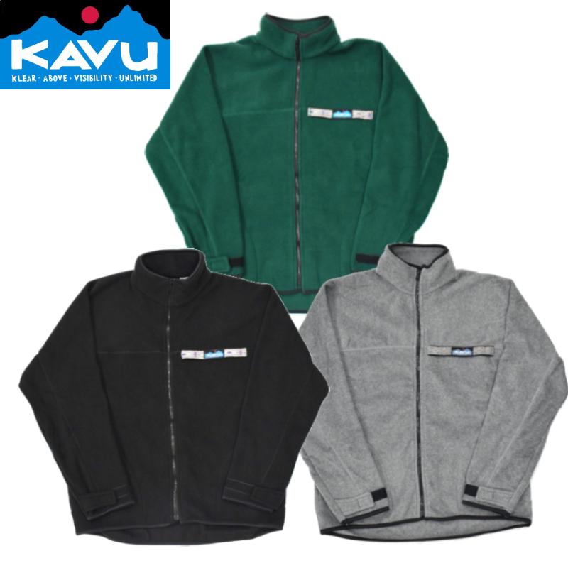 豪華 3 Color Kavu カブー Zip Fleece Jacket ジップ フリース ジャケット Throw Shirts スローシャツ 最新コレックション Zoetalentsolutions Com
