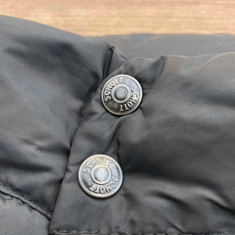 90s DEADSTOCK！【MADE IN U.S.A.】SCHOTT (ショット) GOOSE DOWN VEST