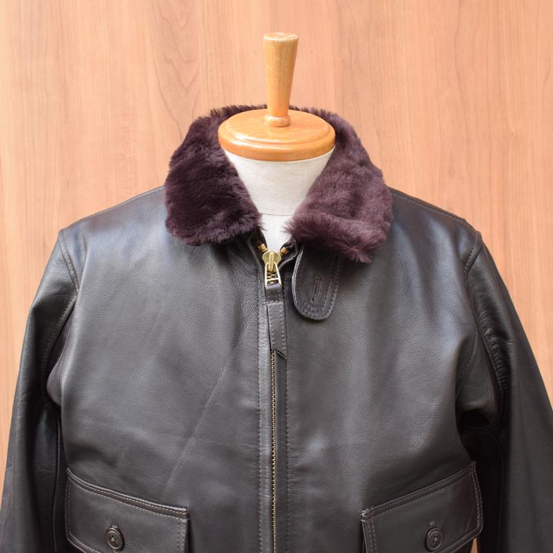 COOPER ORIGINAL by U.S.WINGS(クーパーオリジナルバイユーエスウィングス)【MADE IN U.S.A】GOAT LEATHER G-1 FLIGHT JACKET / LEATHER JACKETの画像
