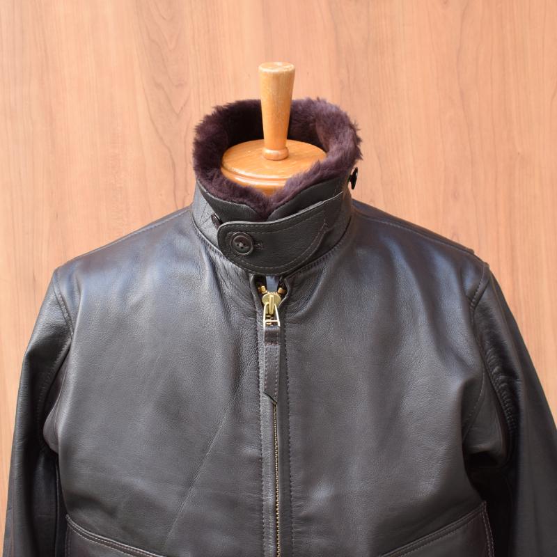 COOPER ORIGINAL by U.S.WINGS(クーパーオリジナルバイユーエスウィングス)【MADE IN U.S.A】GOAT LEATHER G-1 FLIGHT JACKET / LEATHER JACKETの画像