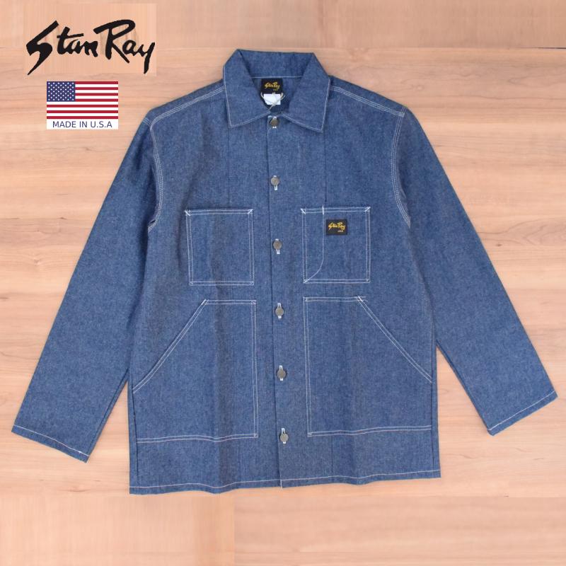 STANRAY(スタンレイ)【MADE IN JACKET / COVERALL(アメリカ製 ショップジャケット/カバー