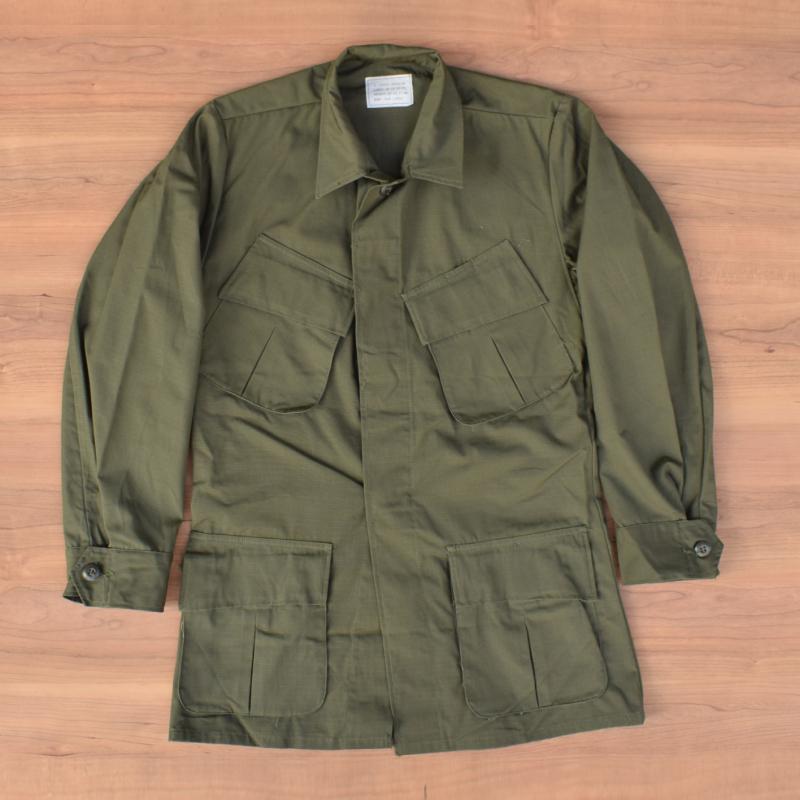 ジャケット・アウター DEADSTOCK US ARMY JUNGLE FATIGUE JACKET アメリカ軍 ジャングルファティーグジャケット 3rd MR デット