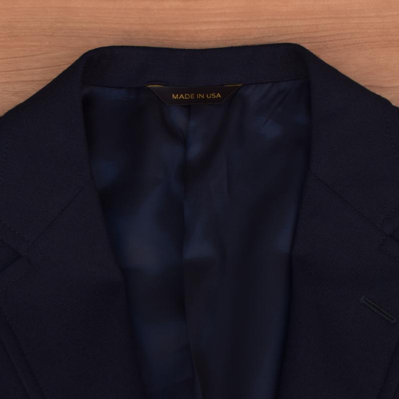 SOUTHWICK(サウスウィック) 【MADE IN U.S.A】3B NAVY BLAZER JACKET "CAMBRIDGE" (アメリカ製 段返り3つボタン ネイビーブレザー) IVY MODEL（アイビーモデル)の画像