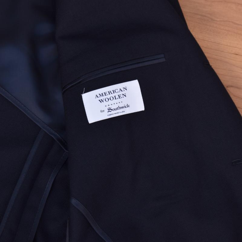 SOUTHWICK(サウスウィック) 【MADE IN U.S.A】3B NAVY BLAZER JACKET "CAMBRIDGE" (アメリカ製 段返り3つボタン ネイビーブレザー) IVY MODEL（アイビーモデル)の画像