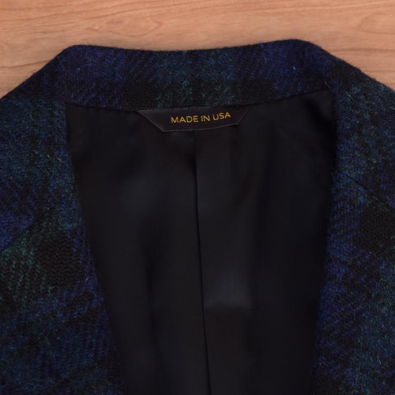 SOUTHWICK(サウスウィック) 【MADE IN U.S.A】3B TWEED JACKET "CAMBRIDGE" (アメリカ製 ツイードジャケット) IVY MODEL（アイビーモデル) BLACKWATCHの画像