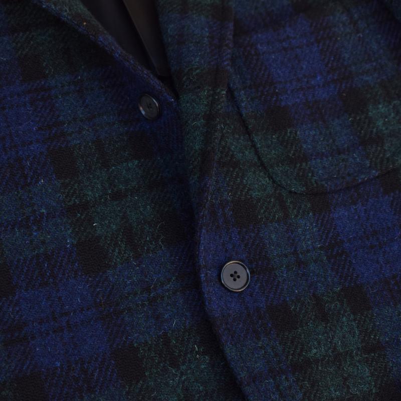 SOUTHWICK(サウスウィック) 【MADE IN U.S.A】3B TWEED JACKET "CAMBRIDGE" (アメリカ製 ツイードジャケット) IVY MODEL（アイビーモデル) BLACKWATCHの画像