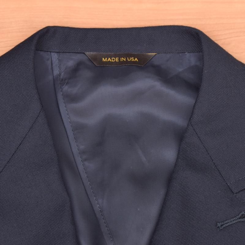 SOUTHWICK(サウスウィック) 【MADE IN U.S.A】6B NAVY BLAZER JACKET "PAXTON" (アメリカ製 6つボタンダブル ネイビーブレザー)の画像