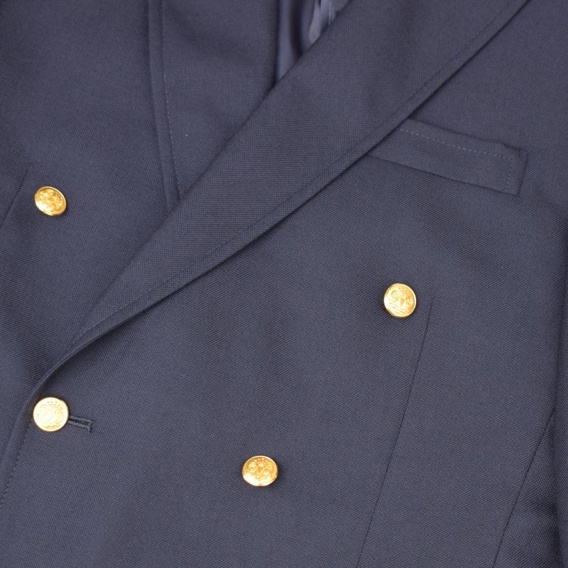 SOUTHWICK(サウスウィック) 【MADE IN U.S.A】6B NAVY BLAZER JACKET "PAXTON" (アメリカ製 6つボタンダブル ネイビーブレザー)の画像