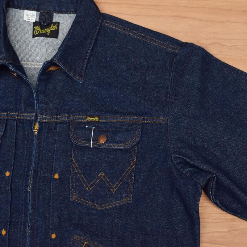 Wrangler ラングラー44 デニムジャケット24MJZ WRANGLER(ラングラー) 24MJZ DENIM JACKET(デニムジャケット) BROKEN