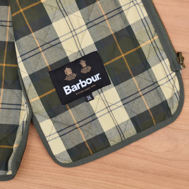 Barbour（バブアー） QUILTED WAISTCOAT ZIP-IN LINER VEST