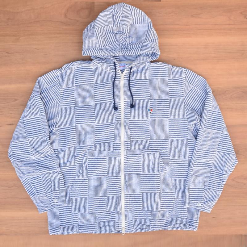 ARVOR MAREE(アルボーマレー) SHEER SUCKER ZIP PARKA(シアサッカー