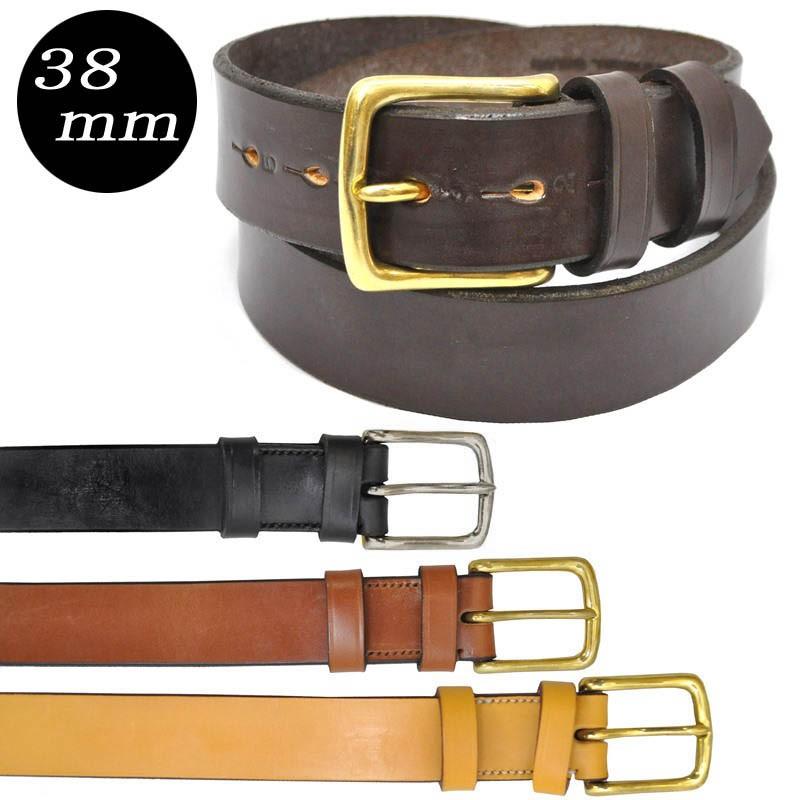 【4 COLOR】REAL HARNESS(リアルハーネス) 【MADE IN ENGLAND】STIRRUP LEATHER BELT(イギリス製 スティラップレザー ベルト) 38mm