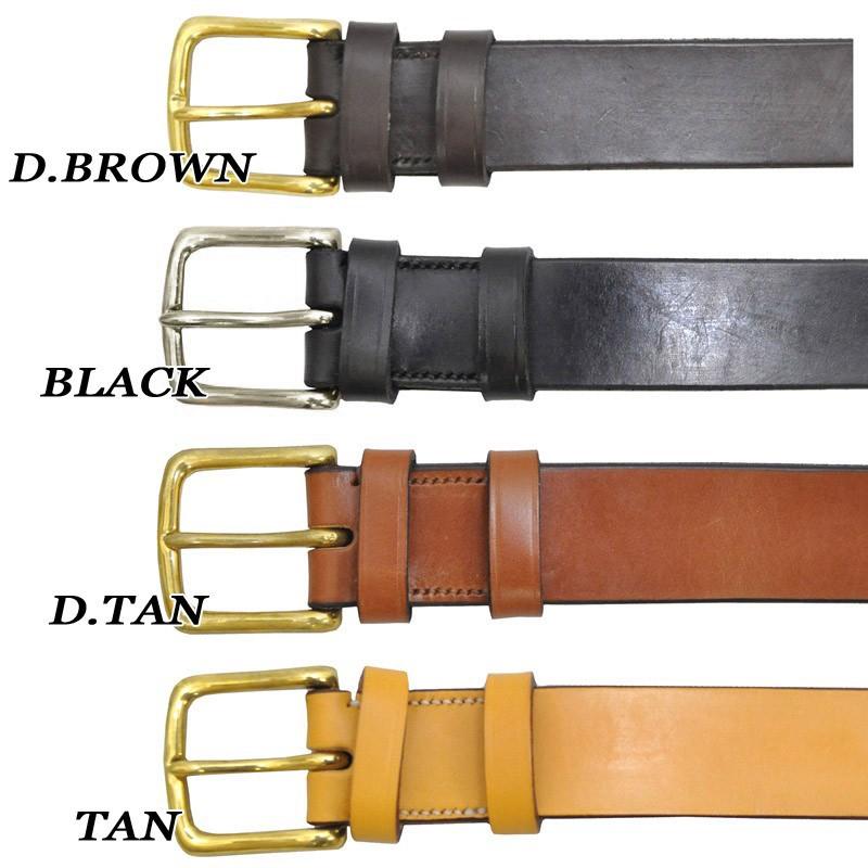 【4 COLOR】REAL HARNESS(リアルハーネス) 【MADE IN ENGLAND】STIRRUP LEATHER BELT(イギリス製 スティラップレザー ベルト) 38mm