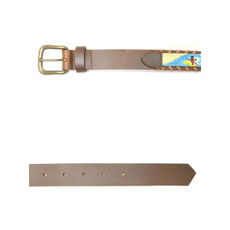 【2 COLORS】CAMP HERO(キャンプヒーロー) 【MADE IN U.S.A.】BEADWORK LEATHER BELT(アメリカ製 ビーズ レザーベルト)｜septis｜04