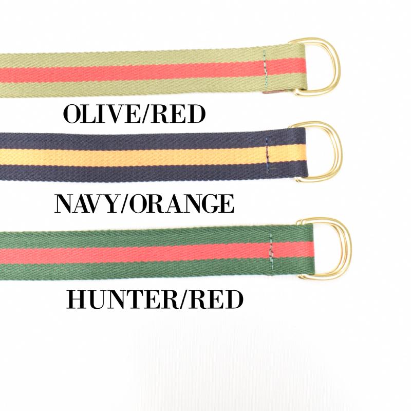 LEATHER MAN(レザーマン) DOUBLE RING SURCINGLE RIBBON BELT(ダブル