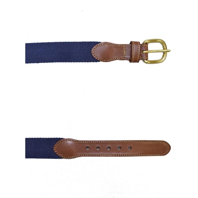 3 COLORS】LEATHER MAN(レザーマン) PIN BUCKLE SURCINGLE RIBBON BELT