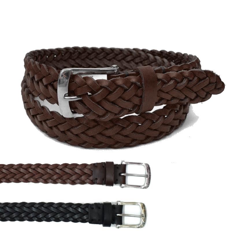 HALCYON(ハルシオン)【MADE IN ENGLAND】LEATHER MESH BELT(イギリス製