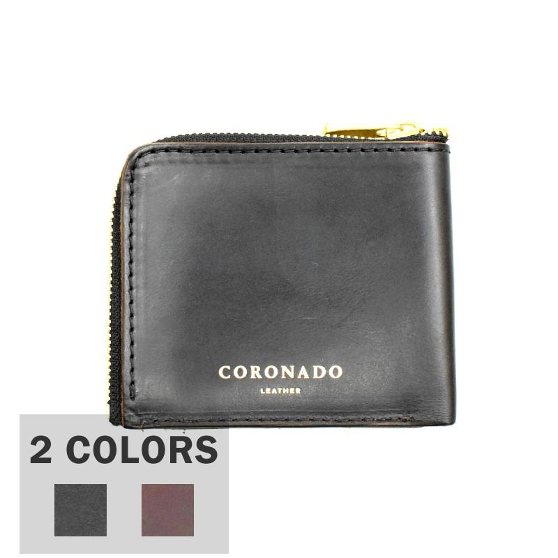 CORONADO LEATHER 二つ折本革ウォレット 