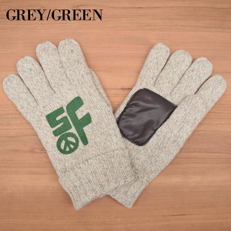 TOUGHER(タファー) WOOLY GLOVES(ウールグローブ) Body is by BRONER / GREY_3
