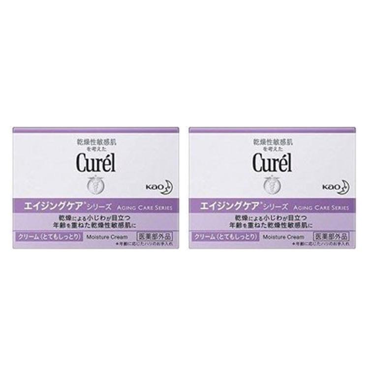 Curel キュレル エイジングケア クリーム 40g 2個セット : セラフィー