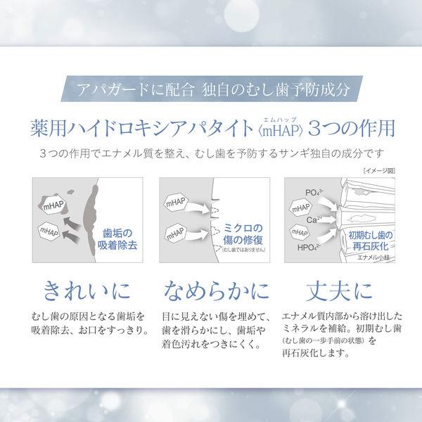 APAGARD アパガード プレミオ プレミアムタイプ 105g 美白歯磨き粉 6本 