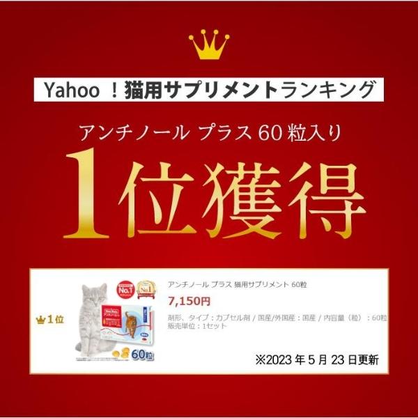 アンチノール プラス 猫用サプリメント 30粒 | ブランド登録なし | 01
