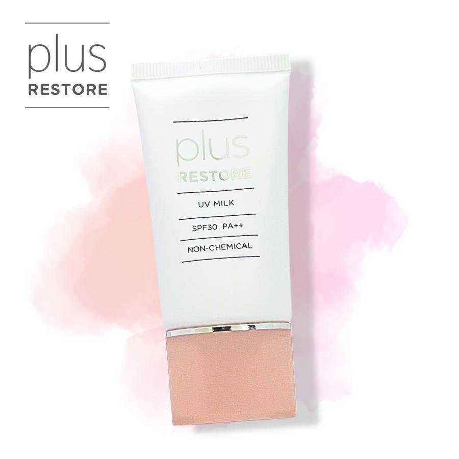 プラスリストア UVミルク 30g SPF30 PA++ plus RESTORE（プラスリストア） UVミルク SPF30 PA++ 30g 日焼け止め