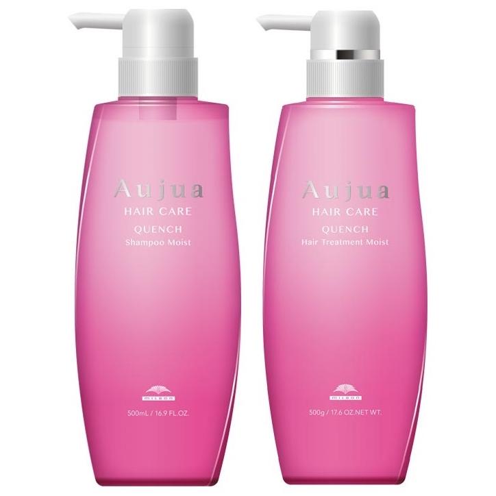 ミルボン オージュア QU クエンチ シャンプー モイストv 500mL ＆ ヘアトリートメント モイストv 500g セット :  s-quenchmoist-bottle-set : セラフィーネット Yahoo!ショッピング店 - 通販 - Yahoo!ショッピング