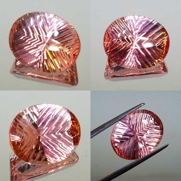 ある意味超レアです パパラチャカラー コンケープカットの大粒 ブラジル産オレンジピンクトルマリン13 73ct Toru1373 Seraph Co 通販 Yahoo ショッピング