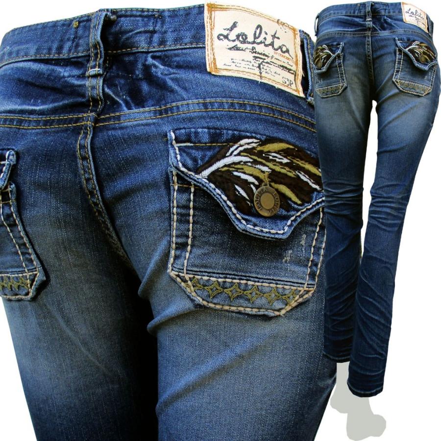 LOLITA JEANS ロリータジーンズ 1822 レディースジーンズ ストレッチ  