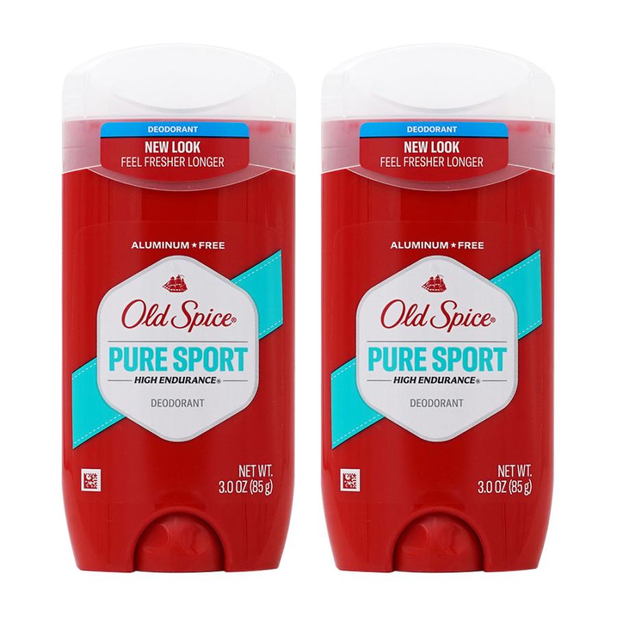 オールドスパイス ピュアスポーツ Old Spice デオドラント Pure Sports High Endurance Deodorant 85g ２本セット の商品画像
