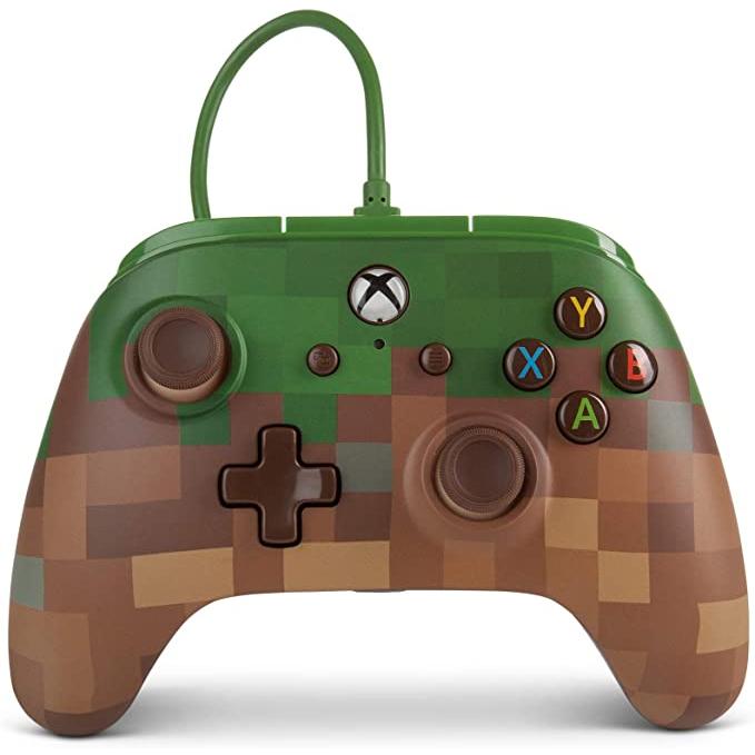 海外限定 Xbox One WINDOWS コントローラー Minecraft マインクラフト 有線 PowerA 背面ボタン二箇所  :617885021503:セレクト高木瀬 - 通販 - Yahoo!ショッピング