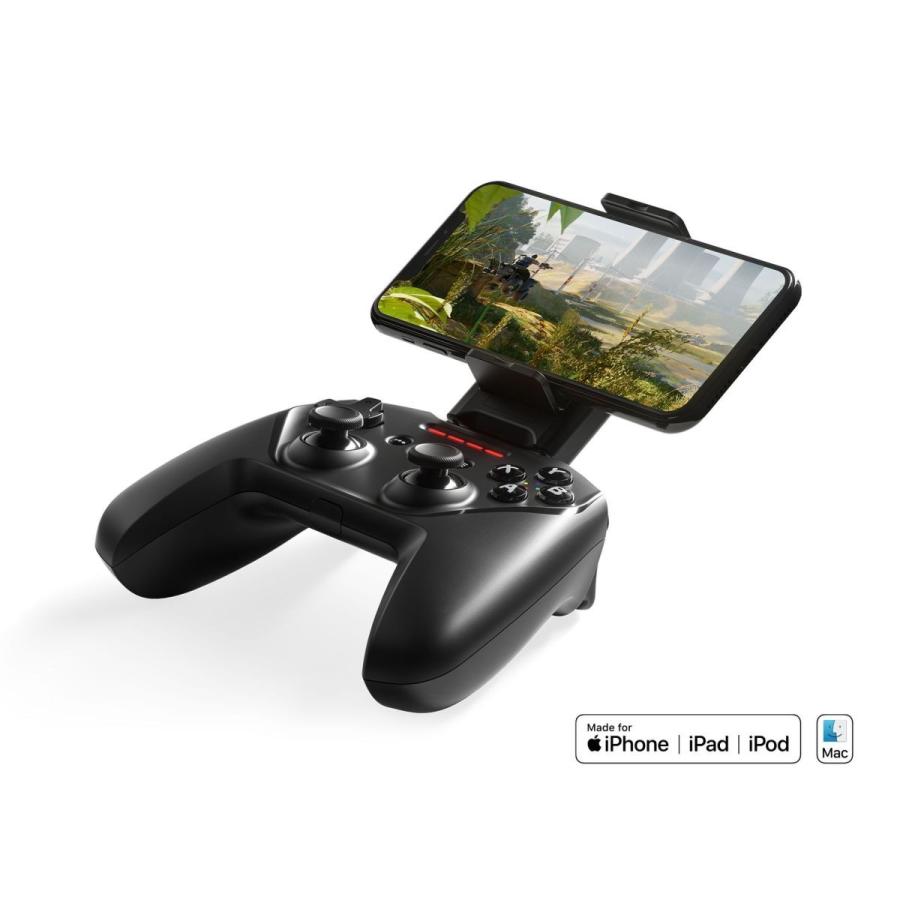 新型 Steelseries Nimbus Wireless Controller Bluetooth接続 Apple製デバイス対応 ワイヤレスゲーミングパッド Iphoneマウント付属 フォートナイト対応 セレクト高木瀬 通販 Yahoo ショッピング