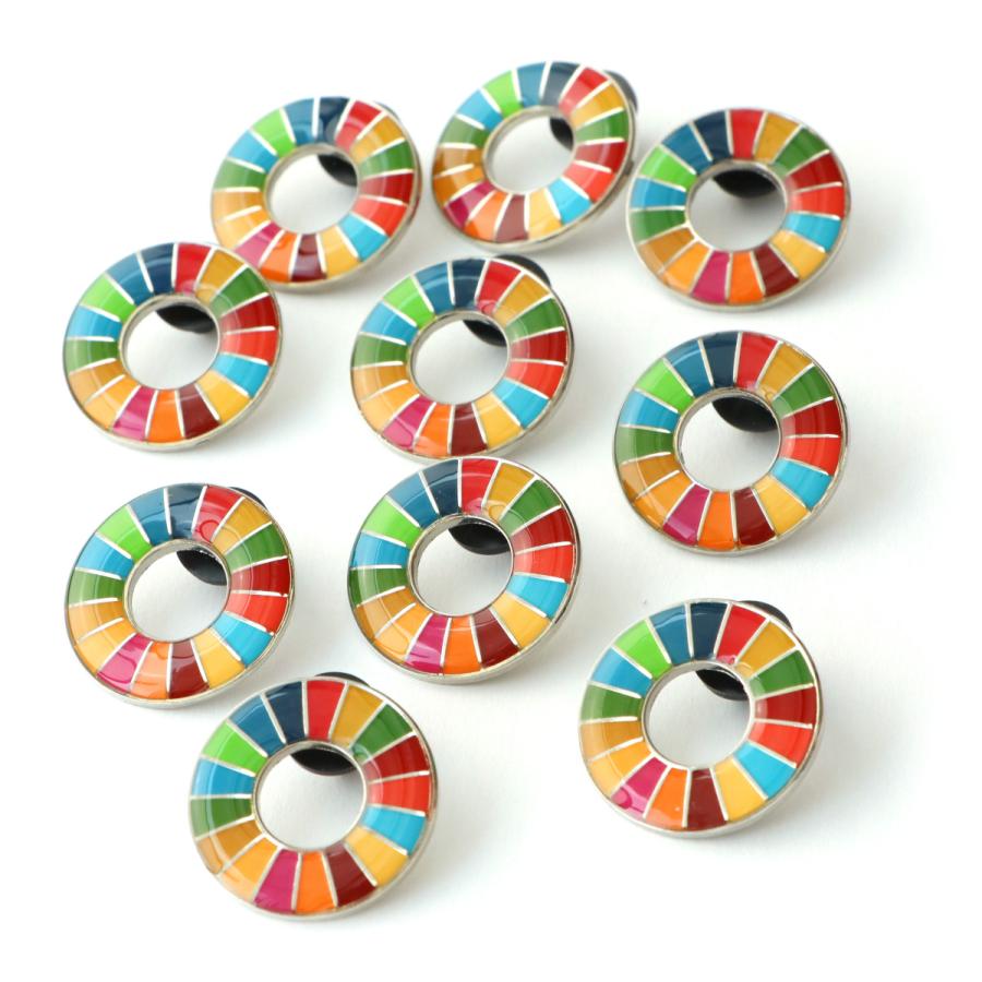 Sdgs Sdg Pins エスディージーズ ピンバッジ 国連本部限定販売 純正 正規品 丸みあり 10個セット Sdgpinsets10 セレクト高木瀬 通販 Yahoo ショッピング
